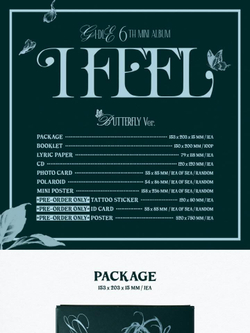 Альбом (G)I-DLE - I FEEL 6th Mini Album 3 Version SET