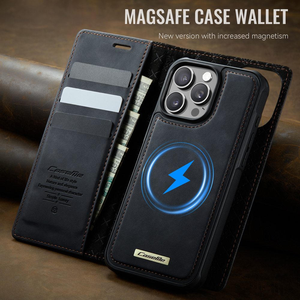Чехол-кошелек CaseMe 2 in 1 MagSafe iPhone 16 Pro Max