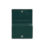 Smythson Картхолдер Folded Card Case with Snap Closure in Panama, Nile Blue