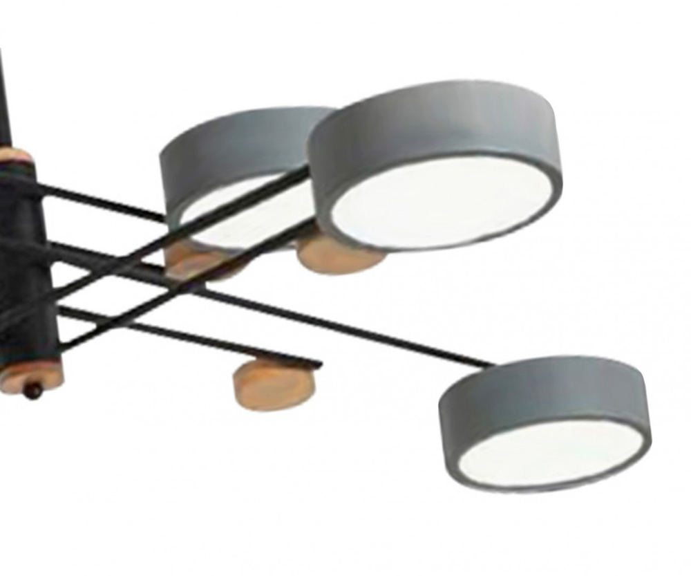 Люстра Рапис серый Led 96W