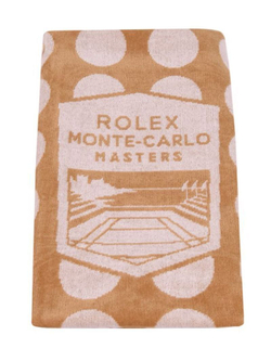 Полотенце теннисноеMonte-Carlo Rolex Masters Jacquard - Золотой