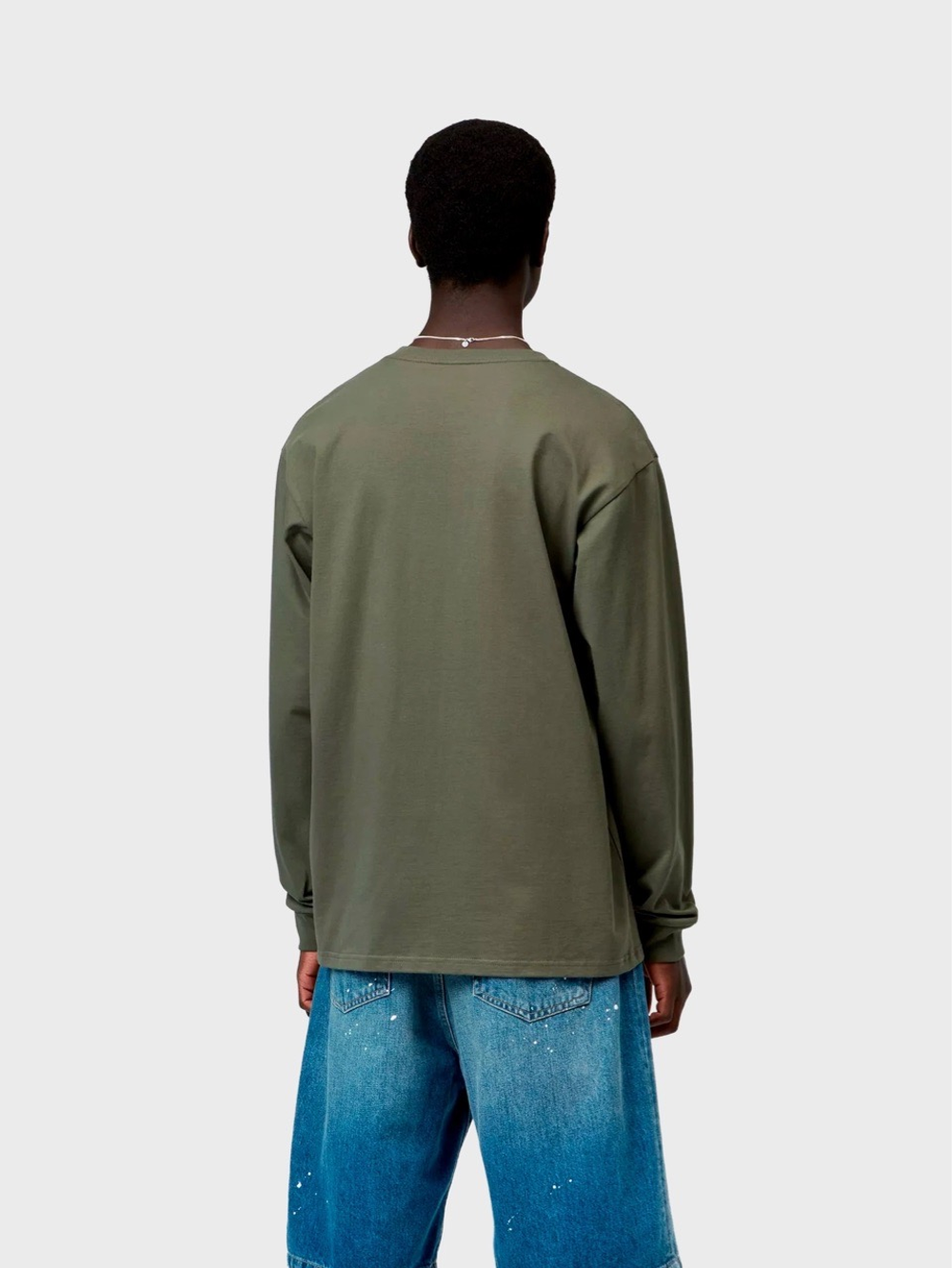 Лонгслив Carhartt WIP Chase Leaf / Gold