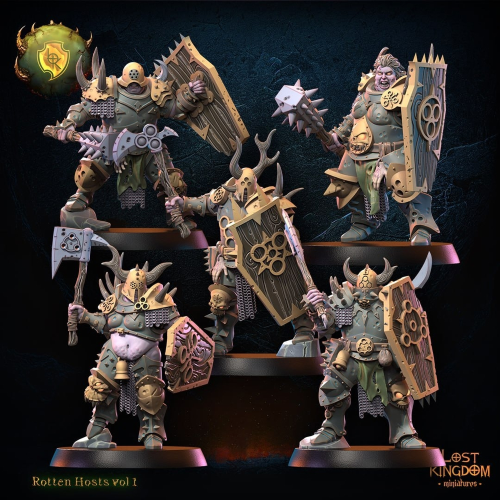 Nurgle Warriors / Putrid Blightkings Proxy