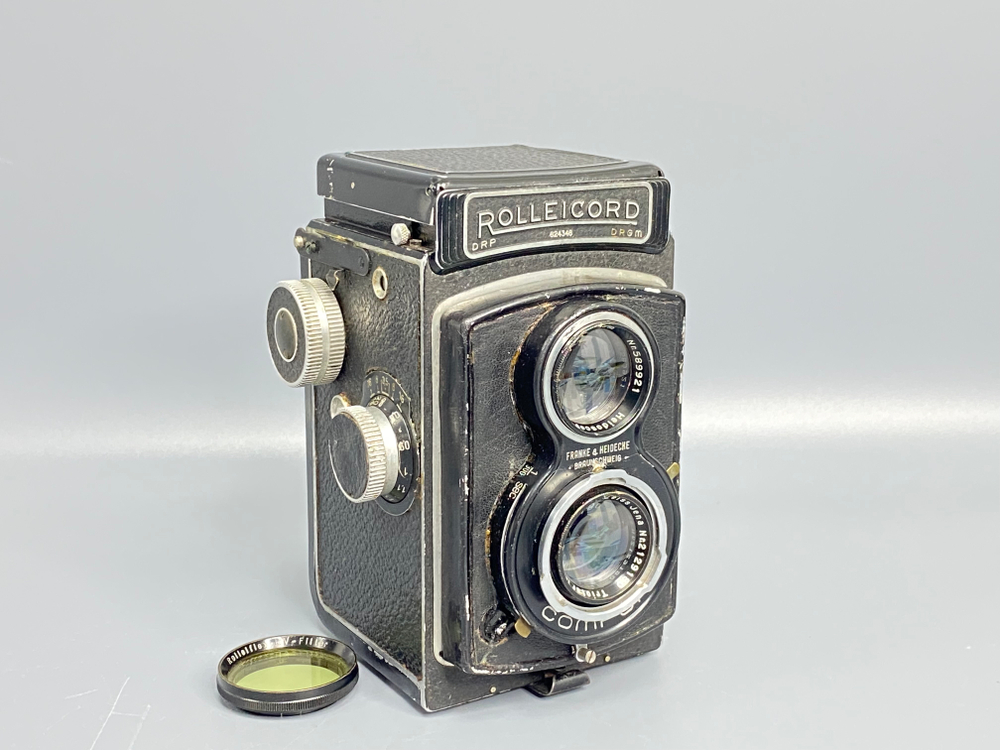 Rolleicord + Triotar f/3.5 75mm