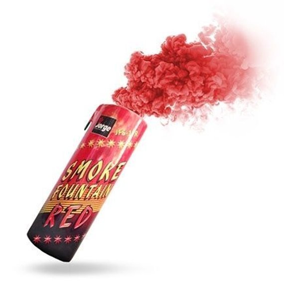 Дым красный "SMOKE FOUNTAIN" JFS-1/R