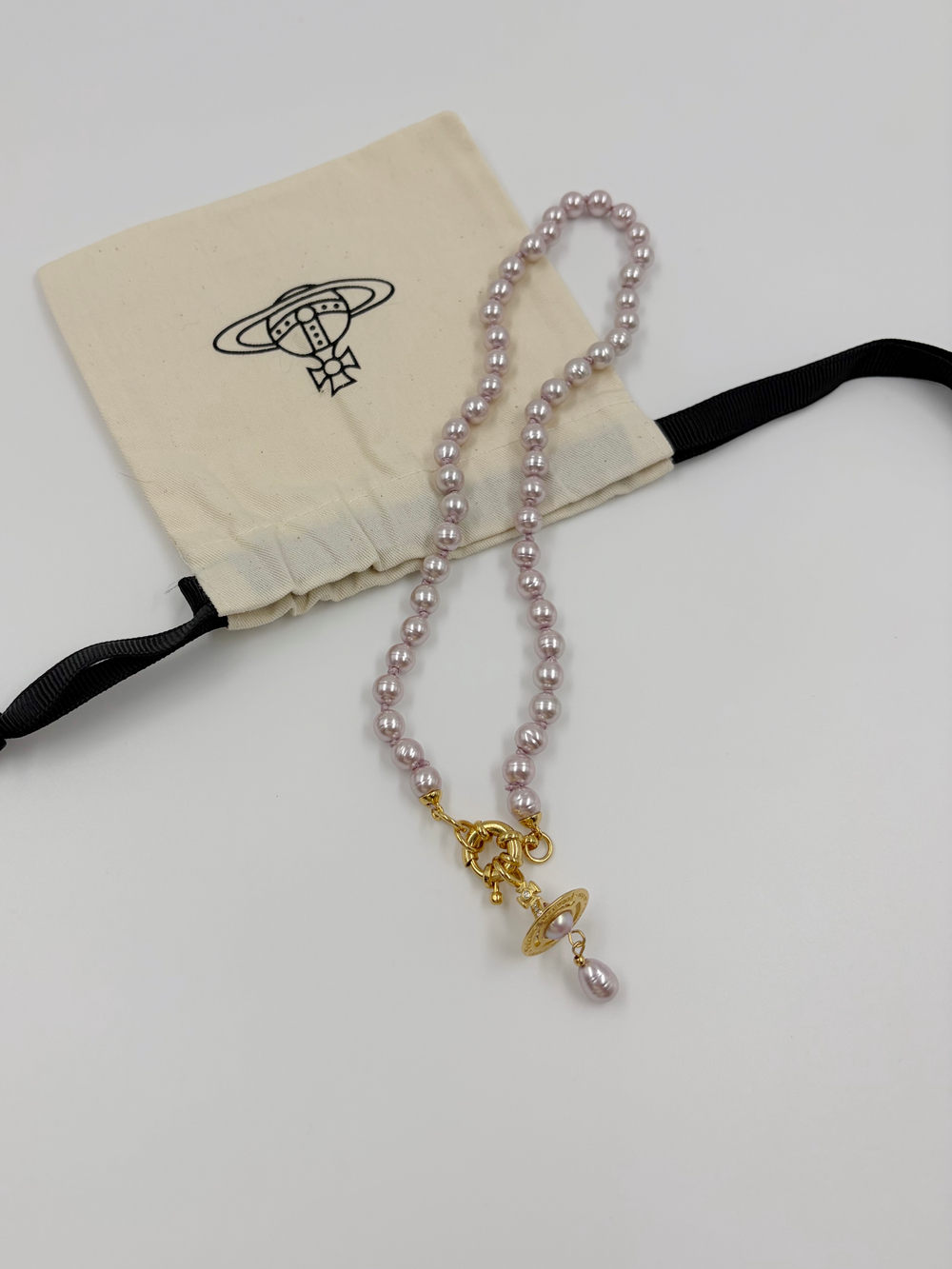 Колье Vivienne Westwood сиреневое