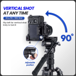 Штатив Fotopro Origin Plus Video с видеоголовой MH-6A Pro, карбоновый