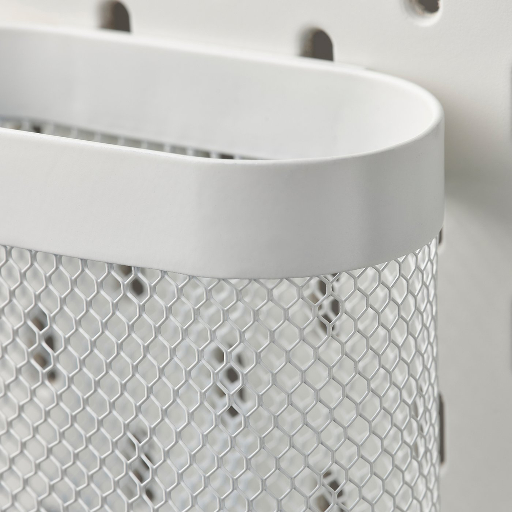IKEA SKÅDIS  (ИКЕА СКОДИС)  -  Корзина для хранения, 3 шт. - белый