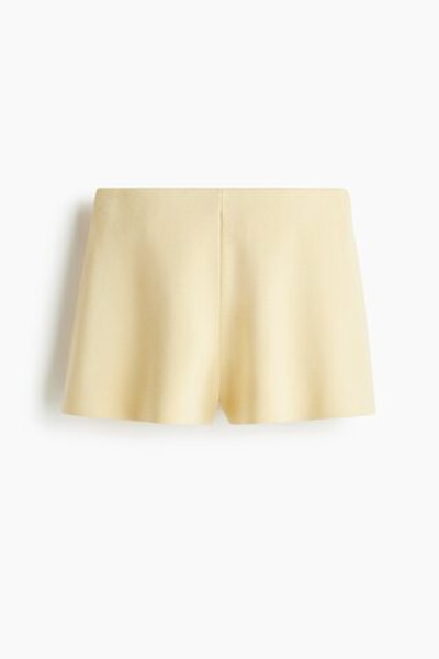 Вязаные шорты — короткая модель - H&M