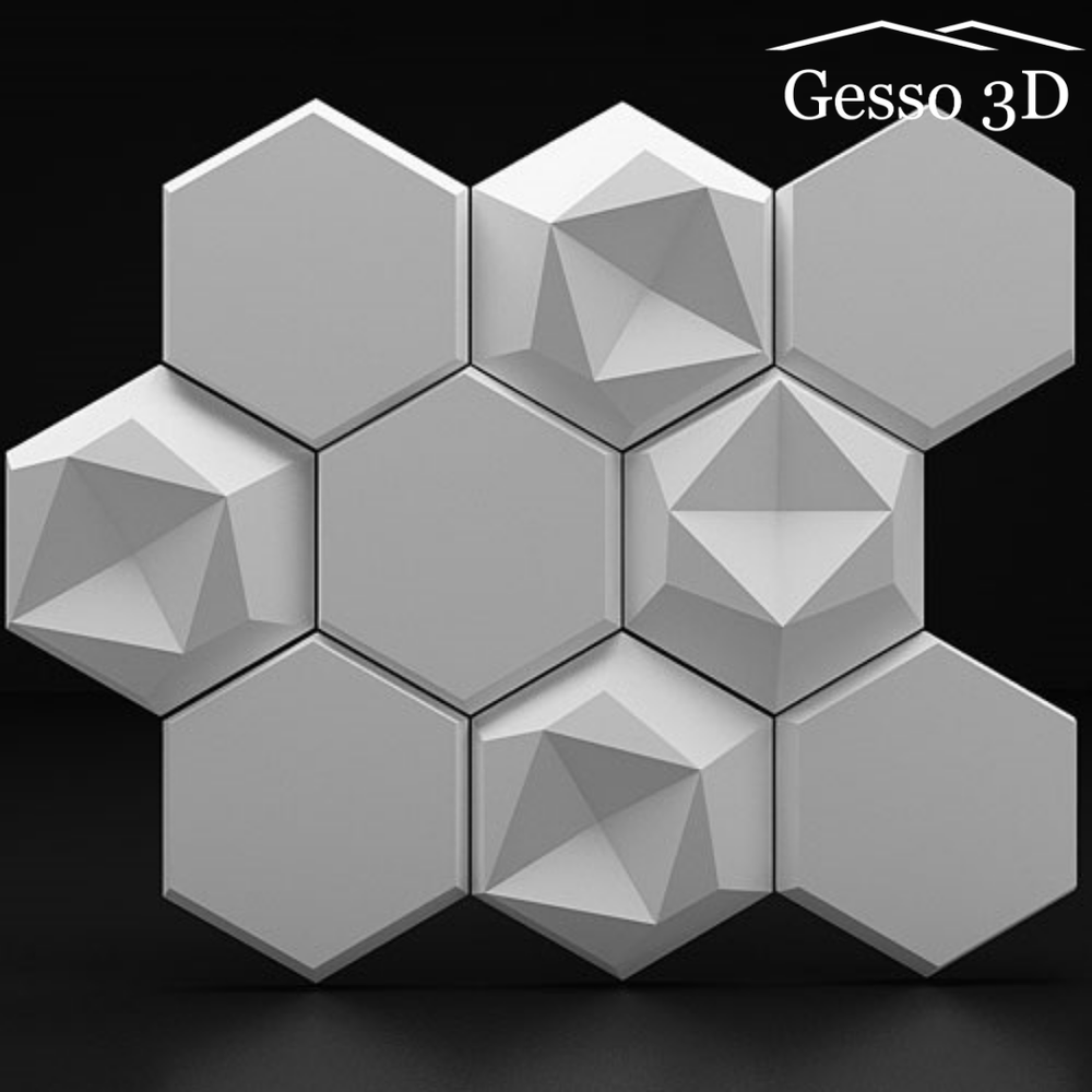 Гипсовая 3D панель Bevel