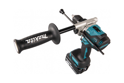 Ударная аккумуляторная дрель-шуруповерт Makita LXT BL 18 В, 13 мм, 125/65 Нм, 2x5.0 Ач, ЗУ, Makpac DHP486RTJ