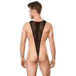 Полупрозрачное мужское боди Doreanse Sexy Body (Размер: XL) (Цвет: черный)