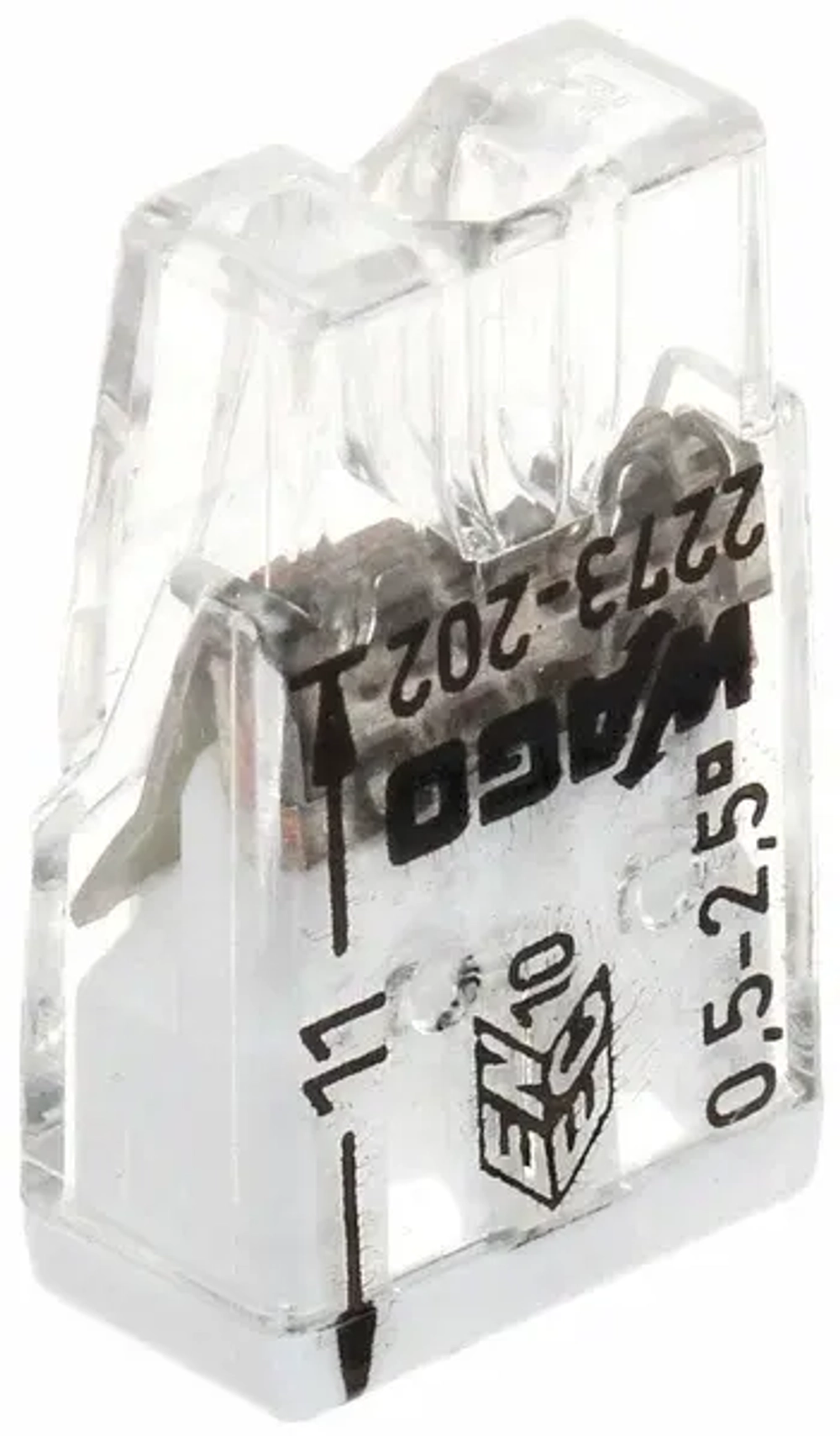 WAGO 2273-202 Клемма 2 контактная, компактная, 0.5-2.5 кв.мм (6 шт) 179740