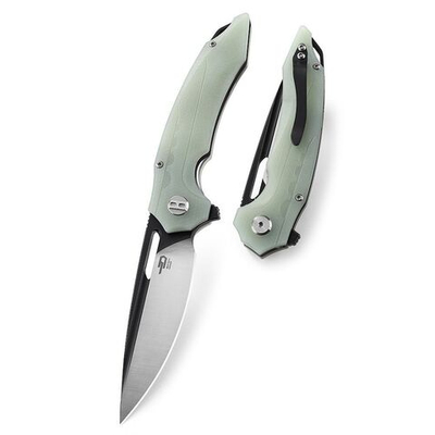 Нож складной Bestech Ornetta сталь D2, рукоять G10 белая