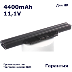 Аккумулятор iBatt 4400mAh, для HSTNN-LB51 HSTNN-iB51 491278-001 HSTNN-I54C 451568-001 451086-121 HSTNN-iB52 GJ655AA