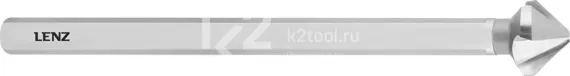 Зенковка 90°, 15 мм, HSS-XE,трёхгранный сверхдлинный хвостовик, LENZ, арт. LZSK-22150