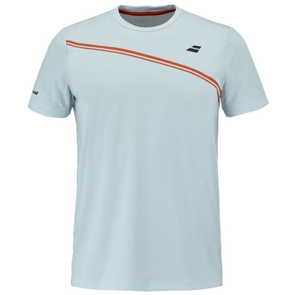 Мужская теннисная футболка Babolat Play Crew Neck - illusion blue
