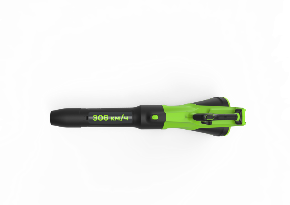 Воздуходувка аккумуляторная Greenworks Арт. 2408207U8B, 40V, АКБ 8Ач и быстрое ЗУ