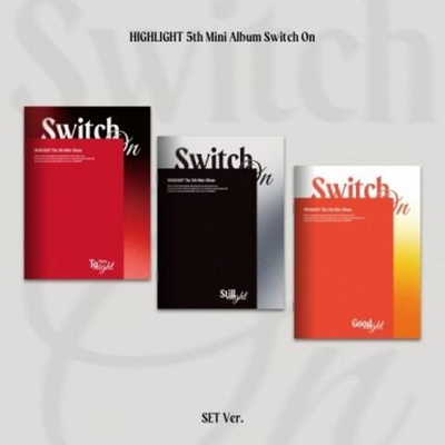 Альбом HIGHLIGHT - SWITCH ON 5th Mini Album RANDOM Version