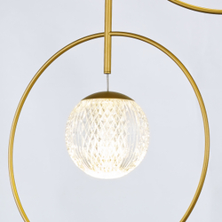 Подвесной светильник MD21001043-3A gold