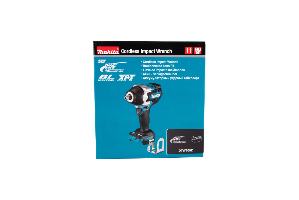 Ударный аккумуляторный гайковерт Makita LXT BL без аккумулятора и ЗУ DTW700Z