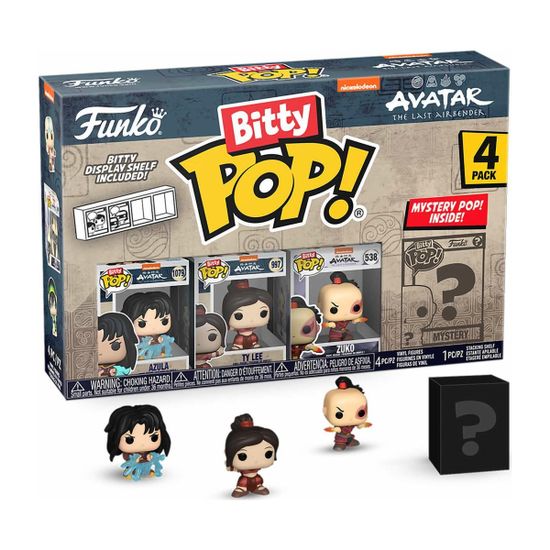 Набор Funko Bitty POP! Avatar The Last Airbender Azula+Ty Lee+Zuko+Mystery (1 of 4) 4шт 73057