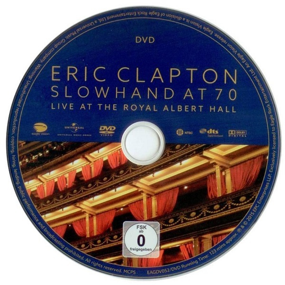 Eric Clapton / Slowhand At 70: Live At The Royal Albert Hall (3LP+DVD)