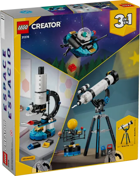 Конструктор LEGO Creator 3in1 31378 Space Exploration Telescope