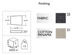 Подушка на сиденье Scab Design Cushion, песочный