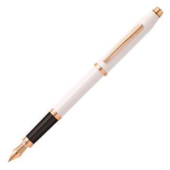 Перьевая ручка Cross Century II Pearlescent White Lacquer с пером M (AT0086-113MF)
