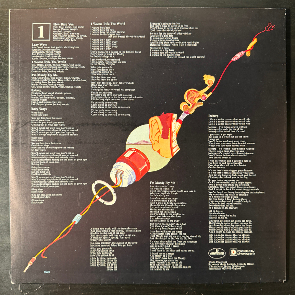 10cc ‎– How Dare You! (Норвегия 1976г.)