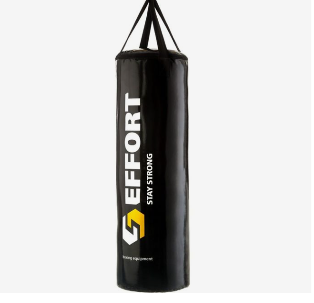 Боксёрский мешок EFFORT MASTER, вес 40 кг, на ленте ременной