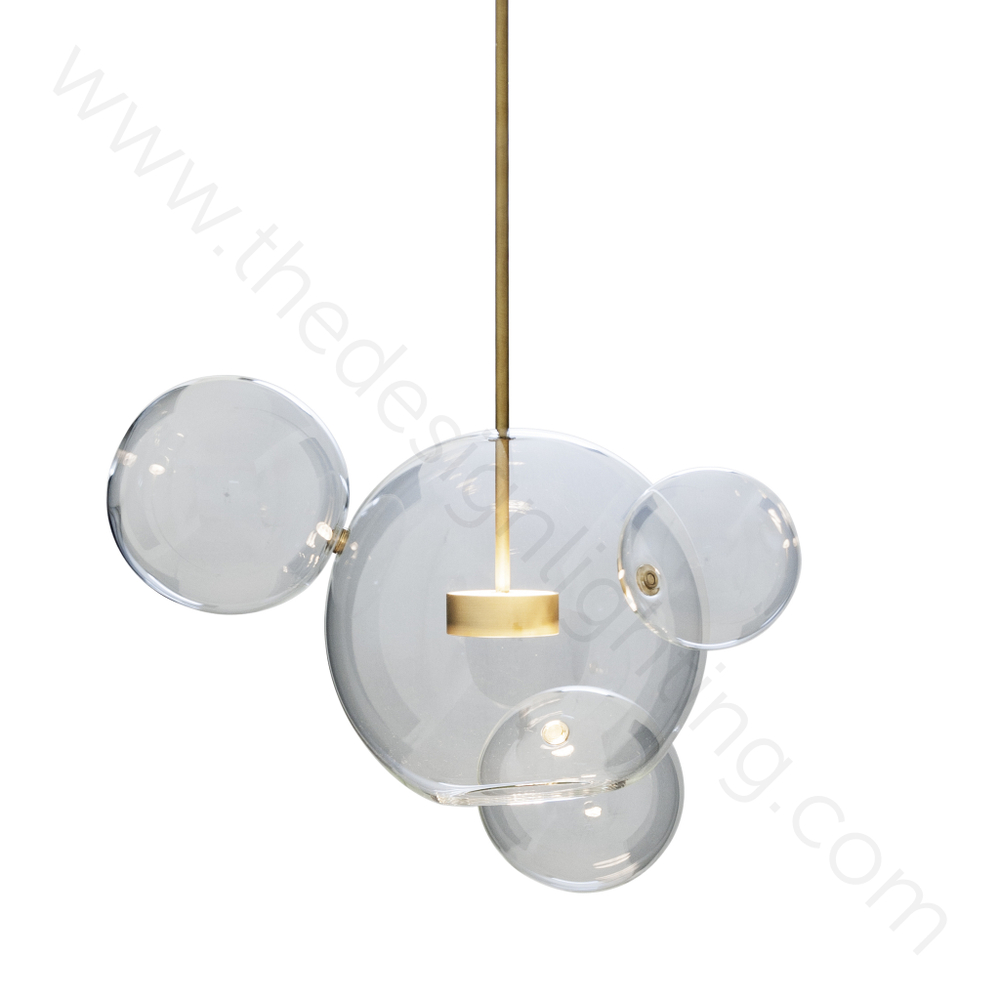 Pendant design lamp   Bolle by Giopato & Coombes (4 ball)