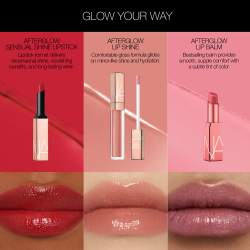 NARS AFTERGLOW LIP BALM - Увлажняющий бальзам для губ оттенок WICKED WAYS, 3 g