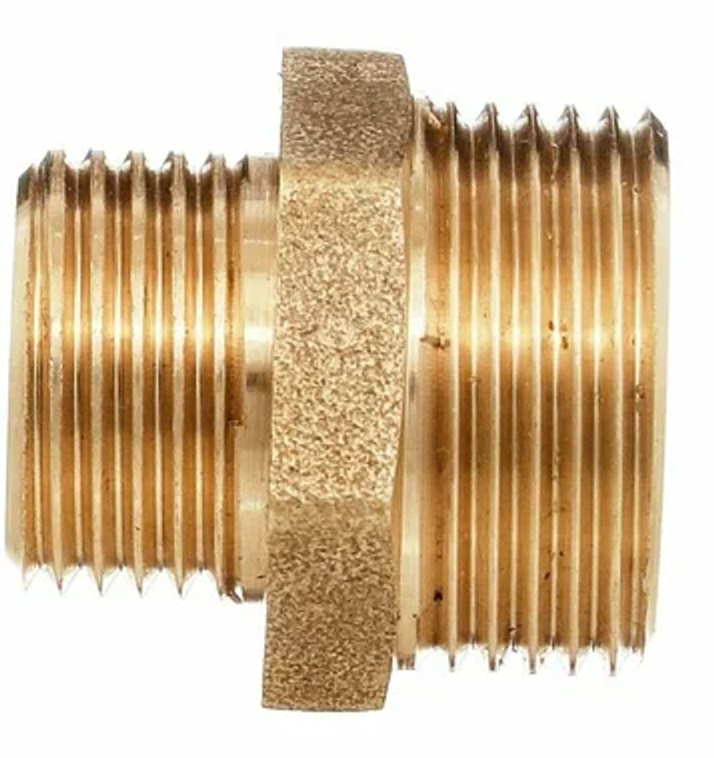 Бочонок 1/2" х 1/2 внут.-нар. резьба (латунь)