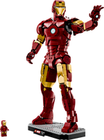 Конструктор Лего Марвел Железный Человек Mark 3 76344 | LEGO Marvel Iron Man MK3 коллекционная модель 1297 деталей 18+