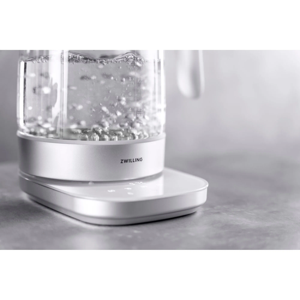 Zwilling Электрический чайник Enfinigy 1,7 л со вставкой для чая белый EAN 4009839542688