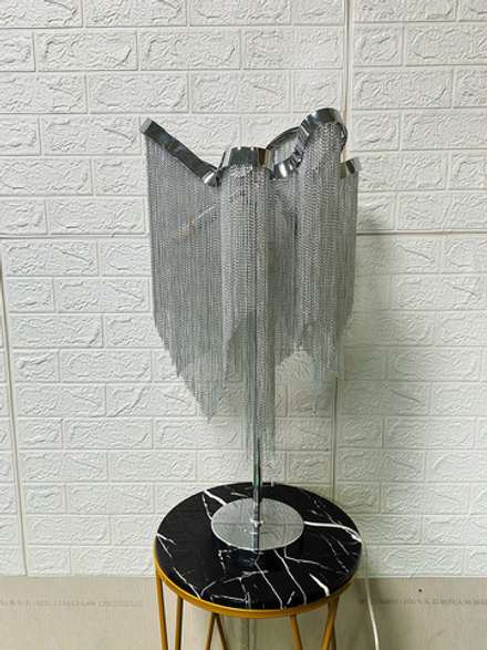 Table design lamp Stream by Terzani (Silver)
