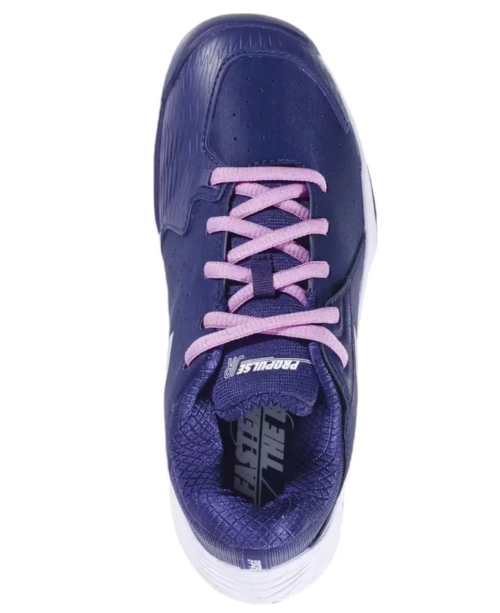 Детские теннисные кроссовки Babolat Propulse Junior 3 All Court - dark pupple/silver