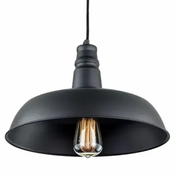 Подвесной светильник 1*Е27 CL450204 чёрный Эдисон Citilux