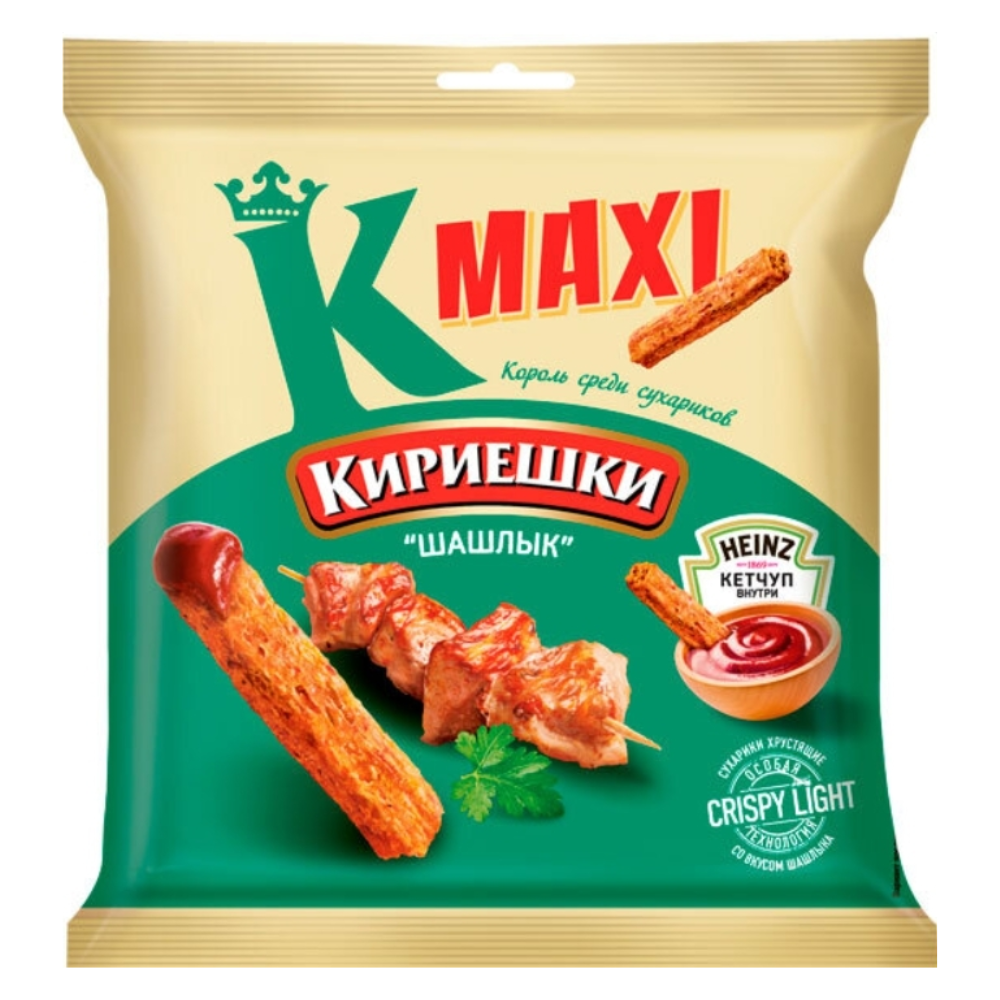 Кириешки Maxi Шашлык 50 гр