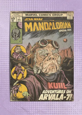 Открытка «Star Wars: Mandalorian. Special Issue: Kuiil»