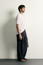 БРЮКИ STRAIGHT FIT ИЗ ТКАНИ СИРСАКЕР — ZARA
