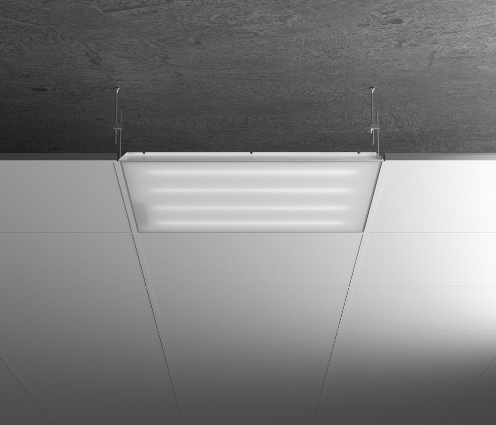 Светильник LED Geniled Офис Standart 595x595x20 40Вт 4000К Опал