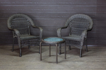 Садовый комплект из искусственного ротанга Мэдисон НЬЮ (Medison NEW) Balcony set с круглым столиком без подушек