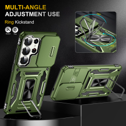 Чехол Safe Case с кольцом и защитой камеры для Samsung Galaxy S26 Ultra