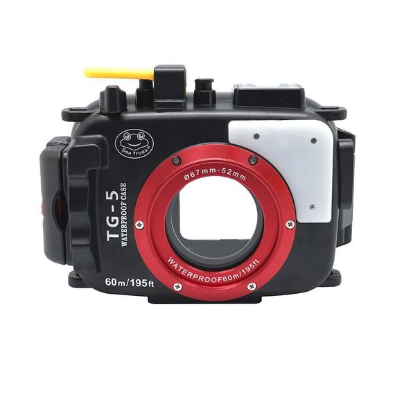 Подводный бокс Sea Frogs для Olympus Tough TG-5/TG-6 черный