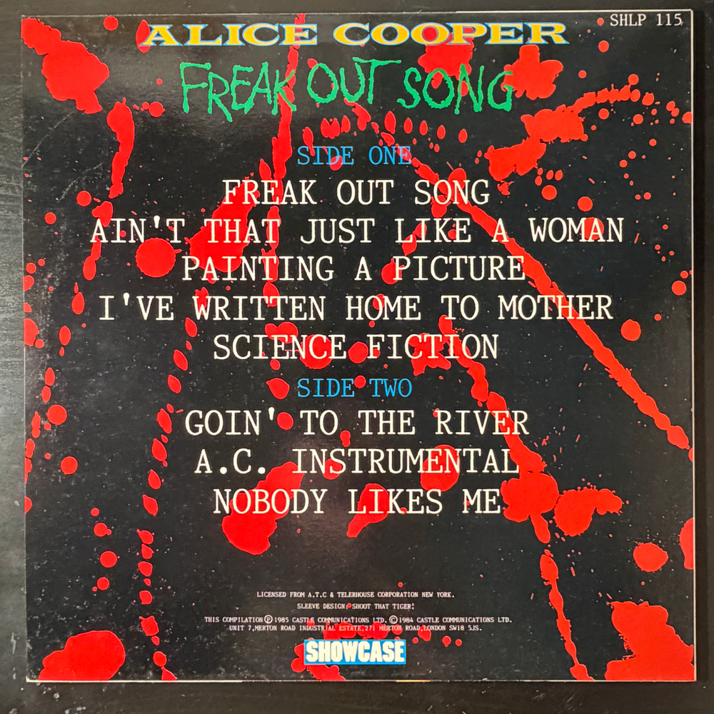Alice Cooper – Freak Out Song (Англия 1985г.)Т