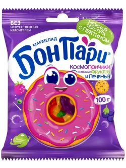 Мармелад Бон Пари КосмоПончики 100 г * 3 шт