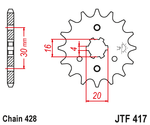 Звезда JTF417.16